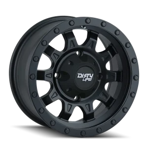 Dirty Life – ROADKILL – Black – 14″x7″ 13mm – All weather Wheels – 9301-47101MB